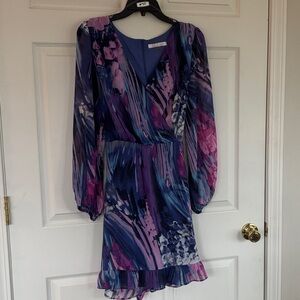 Versona Multicolor Abstract Dress